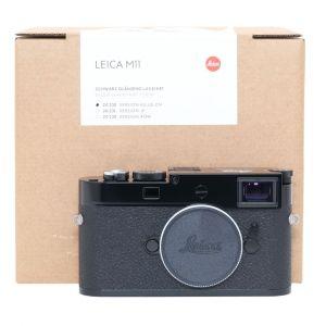 Leica M11 Gehäuse schwarz Lack, Sn.05891888, ArtNr.20230, Ausstellungsstück, OVP, 1 Jahr Garantie, inkl. 20% MwSt.