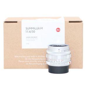 Leica M Summilux 50mm/1,4 silber verchromt, Sn.04948634, ArtNr.11714, OVP, 1 Jahr Garantie, inkl. 20% MwSt.