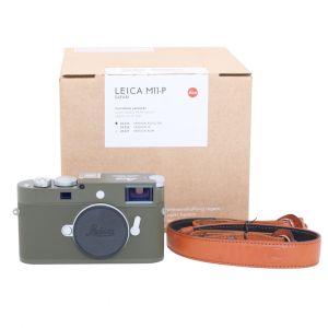 Leica M11 P Safari Gehäuse, Sn.06004914, ArtNr.20235, OVP, Leica Lederriemen