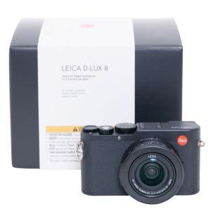 Leica D-Lux 8 Digitalkamera schwarz, Sn.5908396, ArtNr.19191, OVP, 6 Monate Garantie