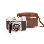 Kodak Retina IIc mit Xenon 50mm/2,8, Tasche