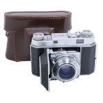 Kodak Retina II (Typ 014) mit Retina eligon 50mm/2, Tasche