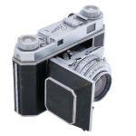 Kodak Retina II (Typ 014) mit Retina eligon 50mm/2, Tasche