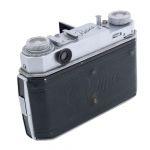 Kodak Retina II (Typ 014) mit Retina eligon 50mm/2, Tasche