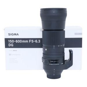 Sigma AF 150-600mm/5-6,3 DG, OS, HSM, Contemporary, OVP, für Nikon FX