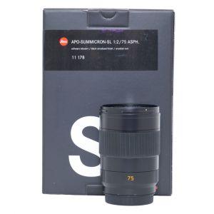Leica SL APO-Summicron 75mm/2 ASPH, Sn.4709117, ArtNr.11178, OVP, Demogerät, 1 Jahr Garantie, inkl. 20% MwSt.