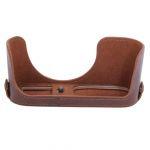 Leica Q2 Fremdhersteller Leder Protektor braun, inkl. 20% MwSt.