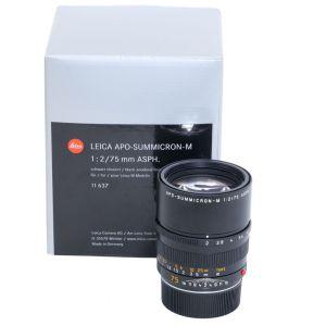Leica M APO Summicrom 75mm/2 Sn.4665304, ArtNr.11637, 6 Bit codiert, OVP