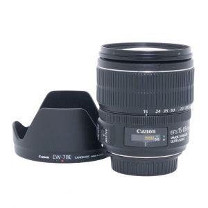 Canon EF-S 15-85mm/3,5-5,6 IS, USM, Sonnenblende