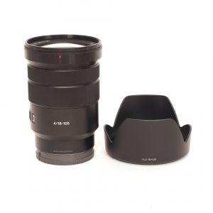 Sony E 18-105mm/4 G, OSS, PZ, Sonnenblende