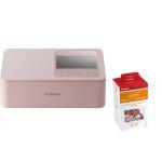 Canon Kit Selphy CP1500 pink + RP-108 (Farbband und Papier 10×15, 108 Blatt)