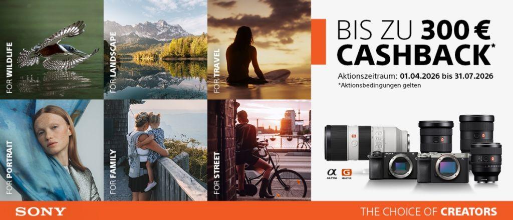 Sony Cashback Aktion Rabatte Digital Camera Graz