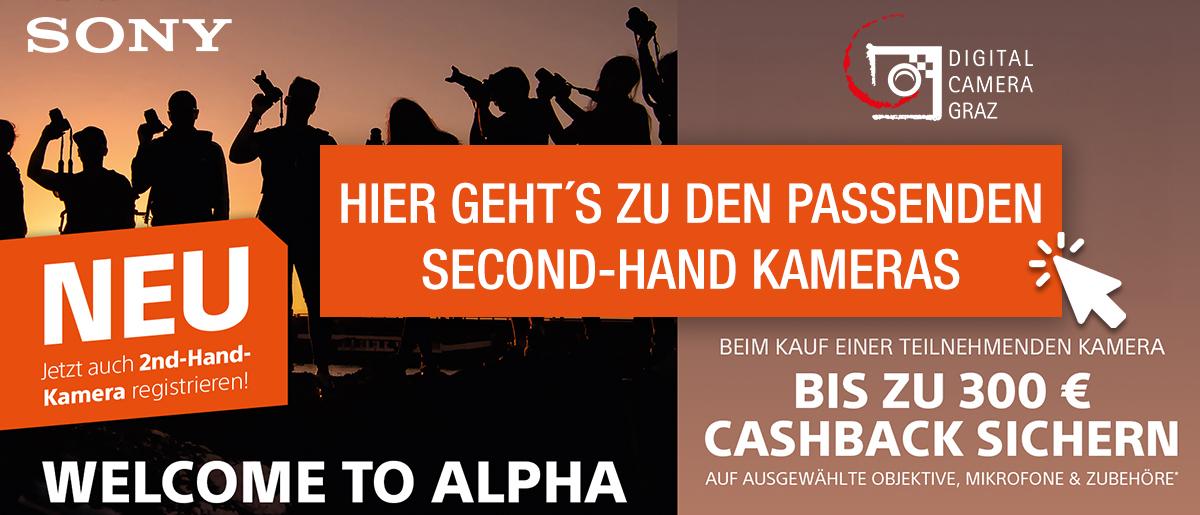 Sony Welcome to Alpha Secondhand Link Digital Camera Graz Sony Secondhand