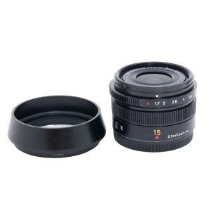 Panasonic Lumix G 15mm/1,7 ASPH Leica DG Summilux, Sonnenblende