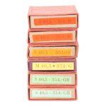 Zeiss Ikon Farbfilter Set 40,5mm bestehend aus 2x Hell Rot Filter 354/R, 2x Gelb Grün Filter 354/GR, 1x Orange Filter 354/O, 1x Gelb Filter 373/G, inkl. 20% MwSt.