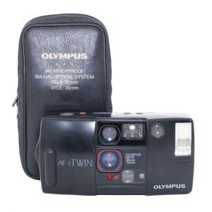 Olympus AF-1 Twin Kompaktkamera, Tasche