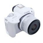 Canon EOS R50 weiß (unter 1000 Auslösungen) mit Canon RF-S 18-45mm/4,5-6,3 IS, STM, OVP, 6 Monate Garantie