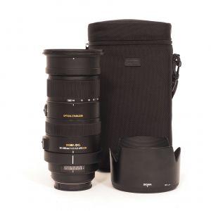 Sigma AF 50-500mm/4,5-6,3 DG, APO, HSM, OS (leichter Staub im Linsensystem – kein Einfluss auf Bildqualität), Sonnenblende, Köcher, für Sony A-Mount