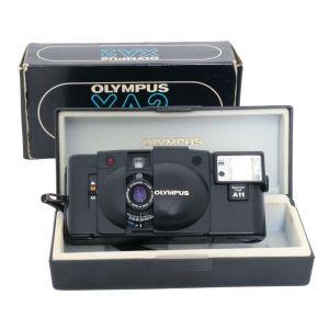 Olympus XA2 + Blitz A11, OVP