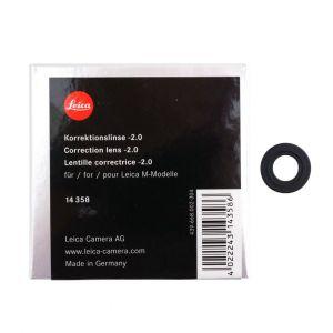 Leica Korrektionslinse -2.0 für alle M-Kameras außer M10/M11, OVP, inkl. 20% MwSt.