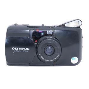 Olympus Mju Zoom, schwarz