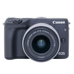Canon EOS M3 + EF-M 15-45mm/3,5-6,3 IS, STM, silber