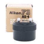 Nikon AS-4 Blitzadapter für Nikon F3-Serie, OVP, inkl. 20% MwSt.