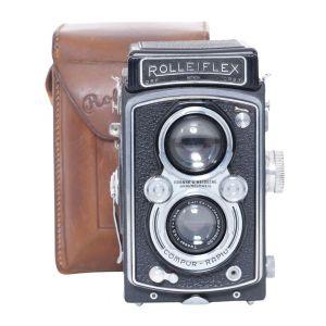 Rolleiflex Automat 3, #927439, Tessor 7,5cm/3,5 Tasche
