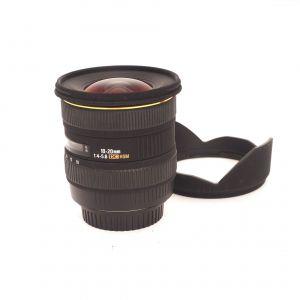 Sigma AF 10-20mm/4-5,6 DC, HSM, Sonnenblende, für Canon EF-S