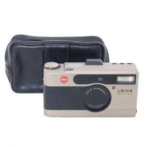 Leica Minilux mit Summarit 40mm/2,4 Sn.2154877, Tasche
