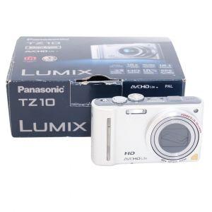 Panasonic Lumix DMC-TZ10 silber, Digitalkamera, OVP