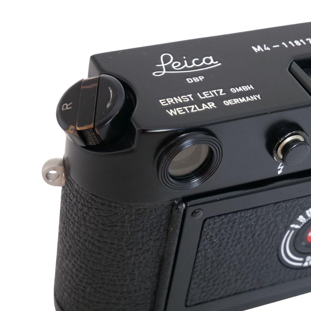 Leica M4 Gehäuse, Schwarz Lack, (restauriert) – Bild 6