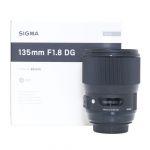 Sigma AF 135mm/1,8 DG, HSM, (leichter Staub im Linsensystem, kein Einfluss auf Bildqualität), OVP, für Canon EF