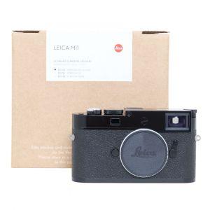 Leica M11 Gehäuse, schwarz Lack, Sn.05701660, ArtNr.20230, Ausstellungsstück, OVP, 1 Jahr Garantie, inkl. 20% MwSt.