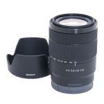 Sony E 18-135mm/3,5-5,6 OSS, Sonnenblende, Ausstellungsstück, 1 Jahr Garantie, inkl. 20% MwSt.