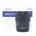Sigma AF 30mm/1,4 DC, DN, OVP, für Fujifilm X-Mount