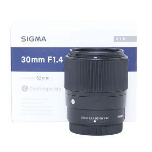 Sigma AF 30mm/1,4 DC, DN, OVP, für Fujifilm X-Mount