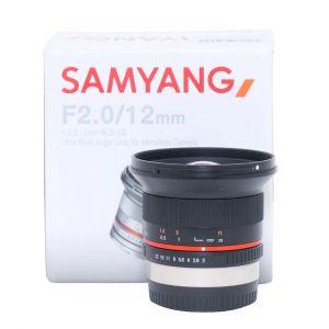 Samyang MF 12mm/2 NCS, CS, für Fujifilm X-Mount