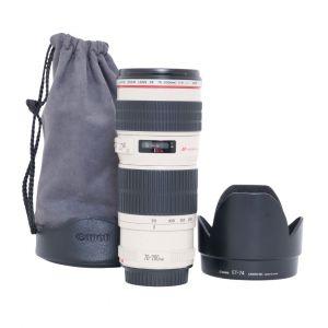 Canon EF 70-200mm/4 L, USM, Sonnenblende, Beutel