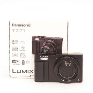 Panasonic Lumix DMC-TZ71 Digitalkamera, schwarz, OVP