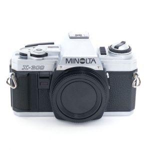 Minolta X-300 Gehäuse, silber