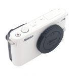 Nikon 1 J2 Gehäuse (64 Auslösungen), weiß, 2. Akku