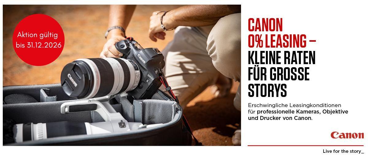 Canon 0% Leasing Slider