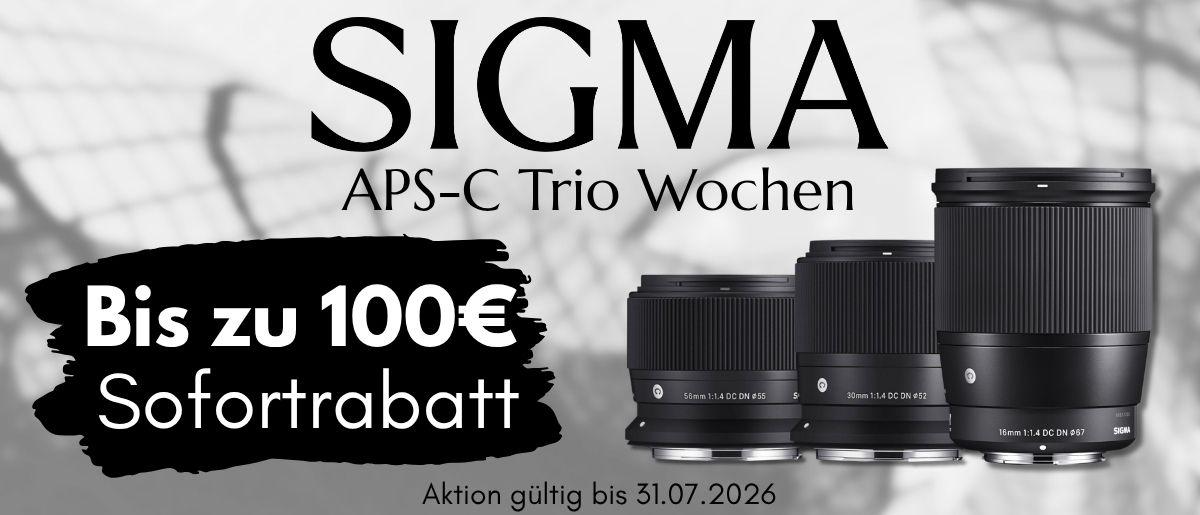 Sigma APS-C Trio Wochen Slider