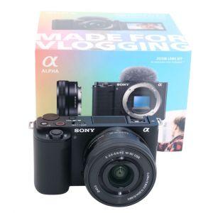 Sony ZV-E10 Gehäuse (301 Auslösungen) + FE 16-50mm/3,5-5,6 PZ, OVP, 1 Jahr Garantie