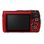 OM SYSTEM TG-7 rot Adventure Kit Digitalkamera inkl. 2 Akkus+LED Light