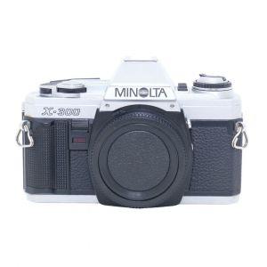 Minolta X-300 Gehäuse, silber