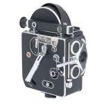 Paillard Bolex H16T Filmkamera, Sn.151755, mit Bolex Fernausöser, Adapter und Drahtauslöser