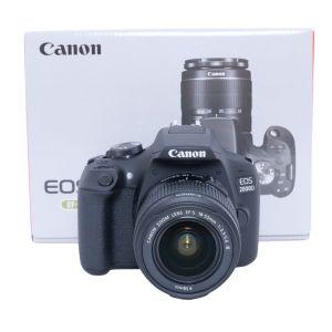 Canon EOS 2000 D inkl. EF-S 18-55mm/3,5-5,6 III, OVP