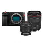 Canon EOS C50 + RF 35mm/1,8 Macro IS STM + RF 24-105mm/4 L IS USM